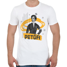 PRINTFASHION Petőfi Sándor - Férfi póló - Fehér
