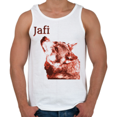 PRINTFASHION PHE6 - Férfi atléta - Fehér