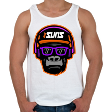 PRINTFASHION PHx Suns - Férfi atléta - Fehér atléta, trikó