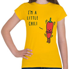 PRINTFASHION Pici Chili - Női póló - Sárga női póló