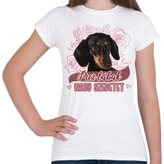 PRINTFASHION Pici lábak  - Női póló - Fehér