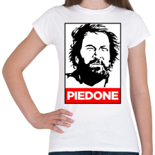 PRINTFASHION piedone - Női póló - Fehér női póló