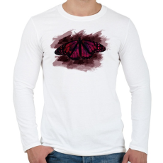 PRINTFASHION pillangó1 - Férfi hosszú ujjú póló - Fehér