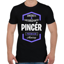 PRINTFASHION Pincér prémium minőség - Férfi póló - Fekete férfi póló