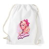PRINTFASHION Pink perfection - Sportzsák, Tornazsák - Fehér