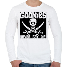 PRINTFASHION Pirates! - Férfi hosszú ujjú póló - Fehér férfi póló