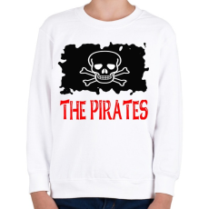 PRINTFASHION pirates - Gyerek pulóver - Fehér