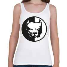 PRINTFASHION pitbull-png-272563 - Női atléta - Fehér női trikó