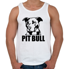 PRINTFASHION pitbull-png-273352 - Férfi atléta - Fehér
