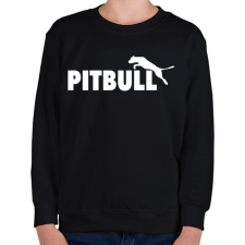 PRINTFASHION Pitbull sport - Gyerek pulóver - Fekete gyerek pulóver, kardigán