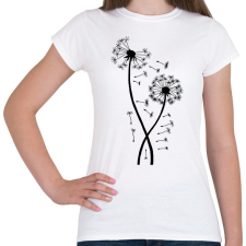 PRINTFASHION Pitypang - Női póló - Fehér női póló