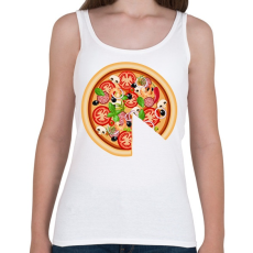 PRINTFASHION pizza dad - Női atléta - Fehér