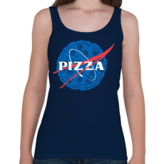 PRINTFASHION Pizza - Női atléta - Sötétkék
