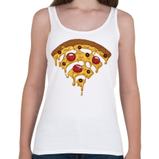 PRINTFASHION Pizza Wi-Fi - Női atléta - Fehér