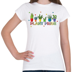 PRINTFASHION Plant Pride - Női póló - Fehér