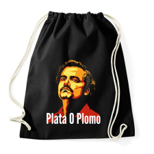 PRINTFASHION Plata O Plomo - Sportzsák, Tornazsák - Fekete tornazsák