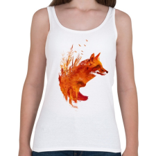 PRINTFASHION Plattensee fox - Női atléta - Fehér női trikó