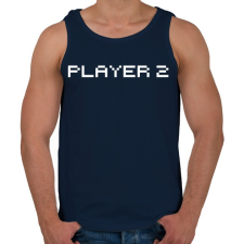 PRINTFASHION PLAYER 2 - Férfi atléta - Sötétkék atléta, trikó