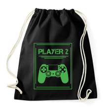 PRINTFASHION PLAYER 2 - Sportzsák, Tornazsák - Fekete tornazsák