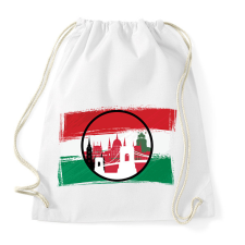 PRINTFASHION png_20230309_230938_0000 - Sportzsák, Tornazsák - Fehér tornazsák