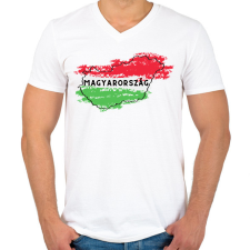 PRINTFASHION png_20230310_081758_0000 - Férfi V-nyakú póló - Fehér férfi póló