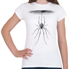 PRINTFASHION Pók rajz - Női póló - Fehér női póló