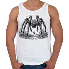 PRINTFASHION Pók / Tarantula / Madárpók - Férfi atléta - Fehér