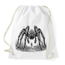 PRINTFASHION Pók / Tarantula / Madárpók - Sportzsák, Tornazsák - Fehér tornazsák