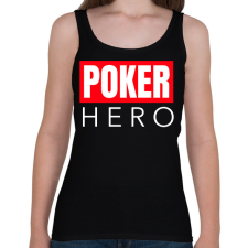 PRINTFASHION POKER HERO - Női atléta - Fekete női trikó