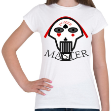 PRINTFASHION pokermaster_3 - Női póló - Fehér női póló