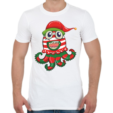 PRINTFASHION polip - Férfi póló - Fehér férfi póló