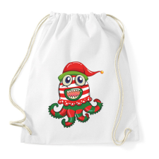 PRINTFASHION polip - Sportzsák, Tornazsák - Fehér tornazsák