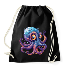 PRINTFASHION Polip  - Sportzsák, Tornazsák - Fekete tornazsák