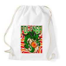 PRINTFASHION POLUNGA - DBZ - Sportzsák, Tornazsák - Fehér tornazsák