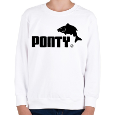 PRINTFASHION Ponty - Gyerek pulóver - Fehér gyerek pulóver, kardigán