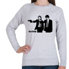 PRINTFASHION Ponyveregény - Női pulóver - Sport szürke