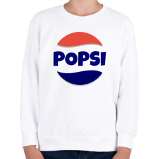 PRINTFASHION POPSI - Gyerek pulóver - Fehér