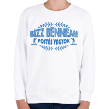 PRINTFASHION Postás vagyok - Gyerek pulóver - Fehér gyerek pulóver, kardigán