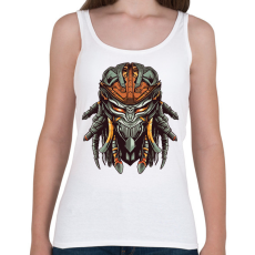 PRINTFASHION Predator - Női atléta - Fehér