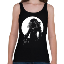 PRINTFASHION Predator - Női atléta - Fekete női trikó