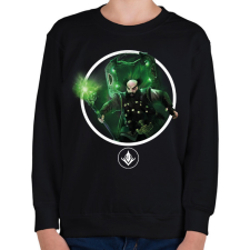 PRINTFASHION Predecessor - Argus - Gyerek pulóver - Fekete gyerek pulóver, kardigán