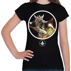 PRINTFASHION Predecessor - Zarus - Női póló - Fekete