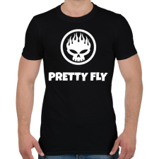 PRINTFASHION PRETTY FLY - Férfi póló - Fekete férfi póló