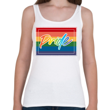 PRINTFASHION pride for - Női atléta - Fehér női trikó