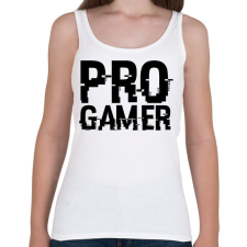PRINTFASHION PRO GAMER - Női atléta - Fehér női trikó