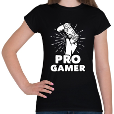 PRINTFASHION Pro Gamer - Női póló - Fekete