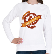 PRINTFASHION Pro Kolbásztöltő - Női pulóver - Fehér női pulóver, kardigán