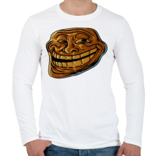 PRINTFASHION Problem? - Férfi hosszú ujjú póló - Fehér férfi póló