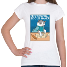 PRINTFASHION Profi süti sütő - Női póló - Fehér