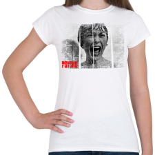 PRINTFASHION Psycho - Női póló - Fehér női póló